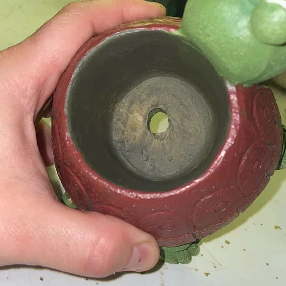 Set of 2 Turtle Planter Pots - Picture 9 of 13